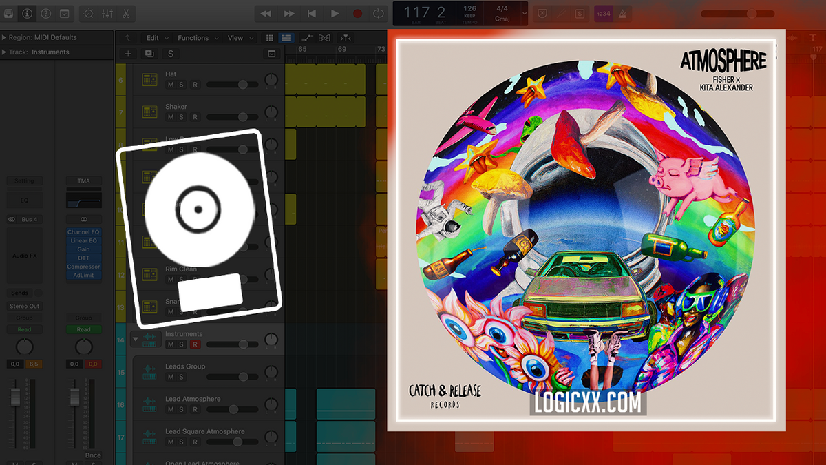 FISHER x Kita Alexander Atmosphere Logic Pro Remake (Tech House
