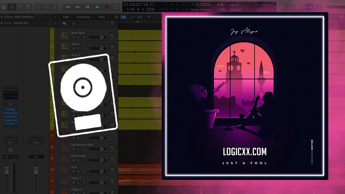 Jay Aliyev - Just a Fool Logic Pro Remake (Deep House) – logicxx