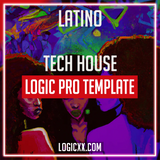 Latino - Tech House Logic Pro Template (Chris Lorenzo, HÄWK Style)