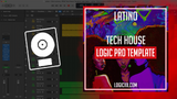 Latino - Tech House Logic Pro Template (Chris Lorenzo, HÄWK Style)