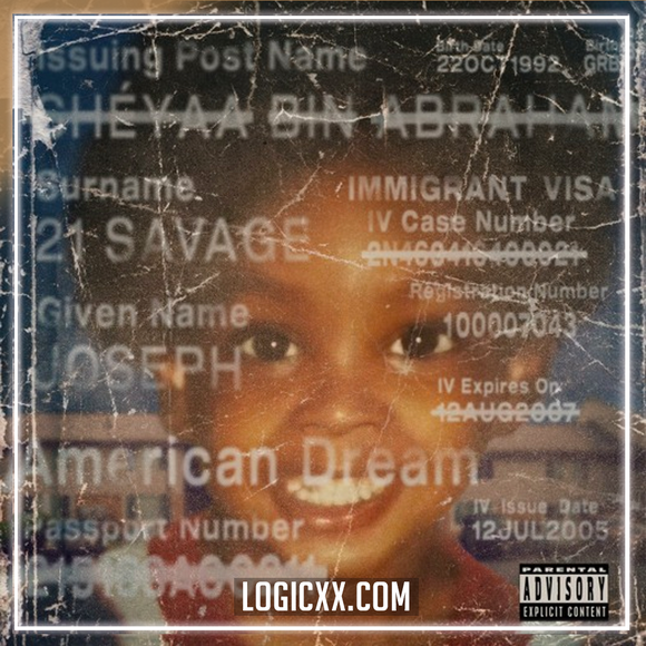 21 Savage - redrum Logic Pro Remake (Hip-Hop)