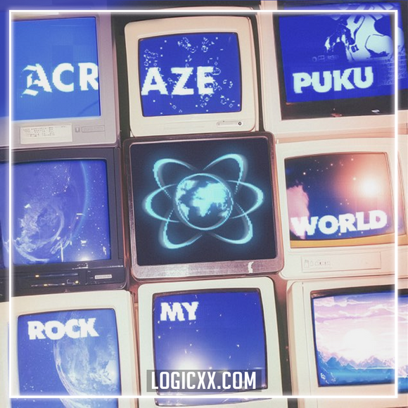 ACRAZE, Puku - Rock My World Logic Pro Remake (Bass House)