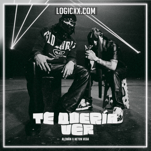 Alemán, Neton Vega - Te Quería Ver Logic Pro Remake (Reggaeton)