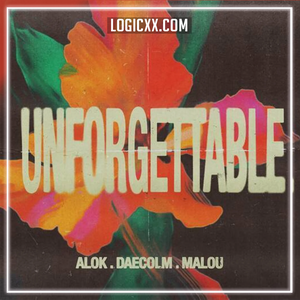 Alok, Daecolm, Malou - Unforgettable Logic Pro Remake (Dance Pop)