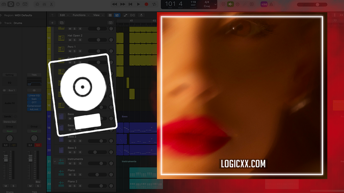 Ariana Grande - yes, and? Logic Pro Remake (Pop) – logicxx