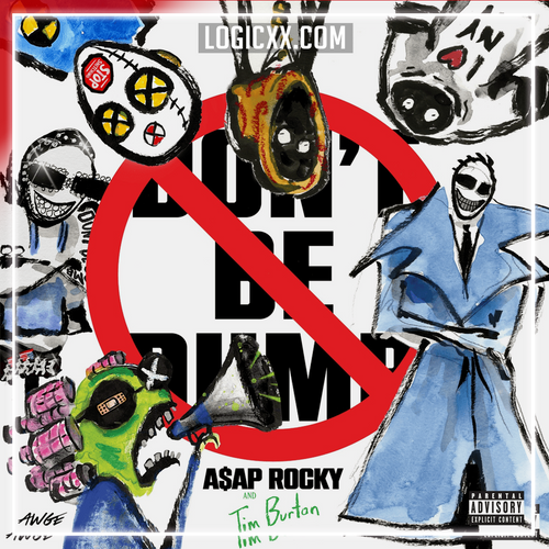 ASAP Rocky - Punk Rocky (Logic Pro Remake)