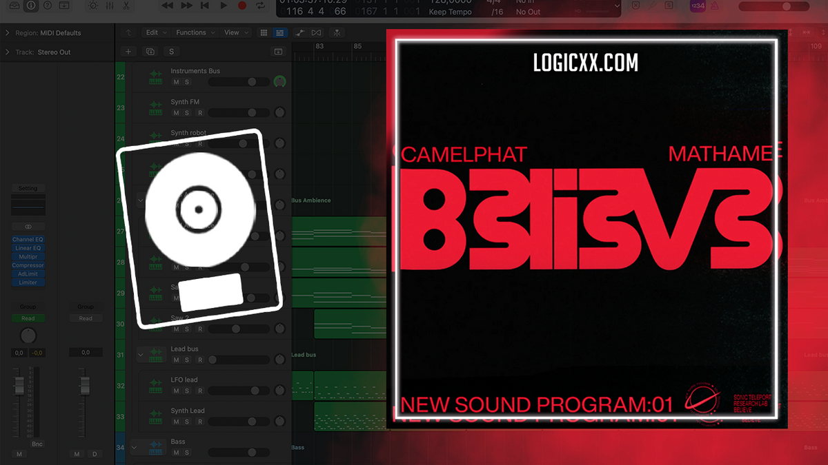 Camelphat Mathame Believe Logic Pro Remake Melodic House Logicxx