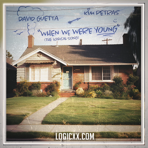 David Guetta & Kim Petras - When We Were Young (The Logical Song) Logic Pro Remake (Piano House)