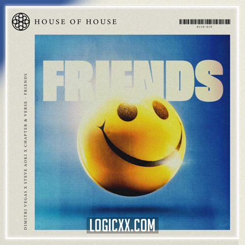 Dimitri Vegas x Steve Aoki x Chapter & Verse - Friend Logic Pro Remake (Dance)