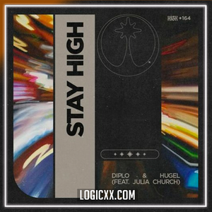 Diplo & Hugel - Stay High (feat. Julia Church) Logic Pro Remake (Organic House)