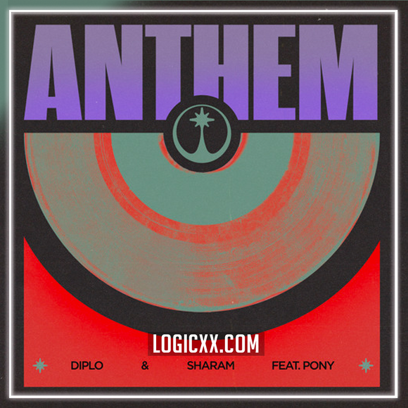 Diplo & Sharam - Anthem (feat. Pony) Logic Pro Remake (Tech House)