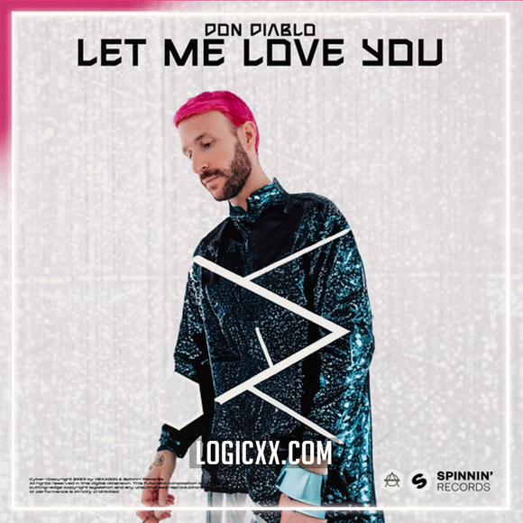 Don Diablo - Let Me Love You Logic Pro Remake (Pop House)