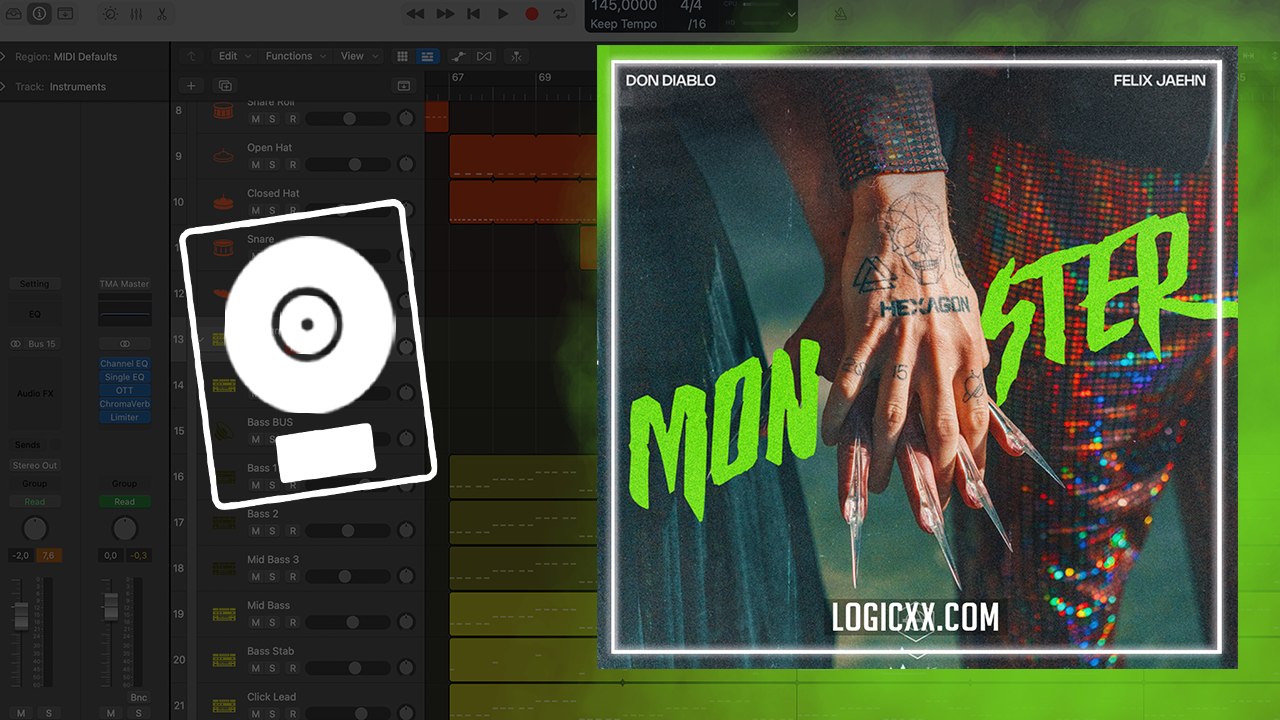 dance monsters technology Don Diablo & Felix Jaehn