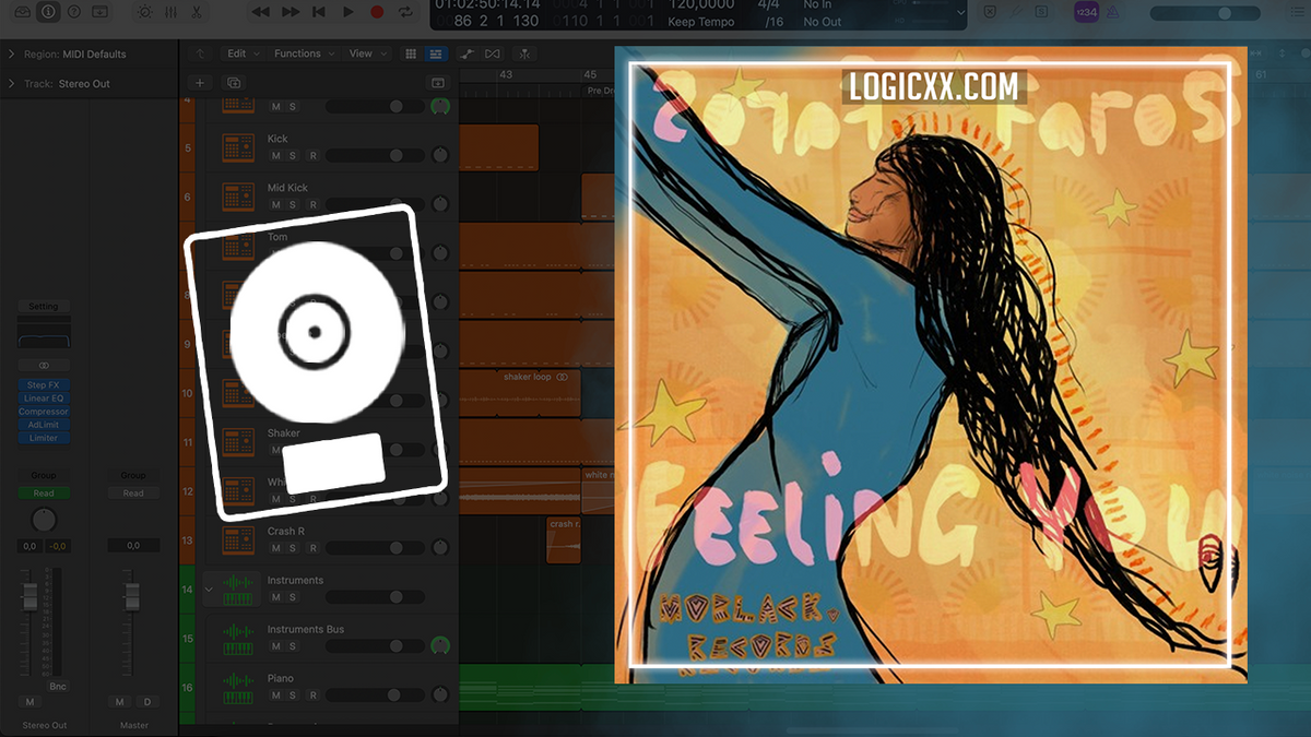 Logic Afro Faros - Feeling You Logic Pro Remake (Afro House) β logicxx