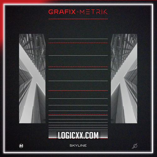Grafix - Skyline (ft. Metrik) Logic Pro Remake (Drum & Bass)