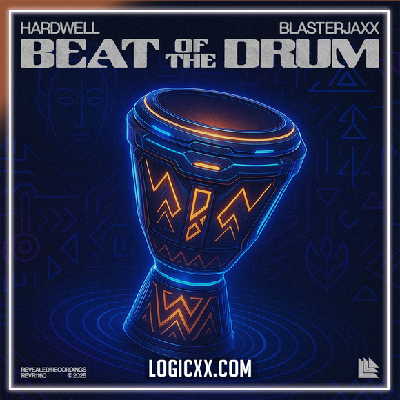 Hardwell & Blasterjaxx - Beat Of The Drum Logic Pro Remake (Mainstage)