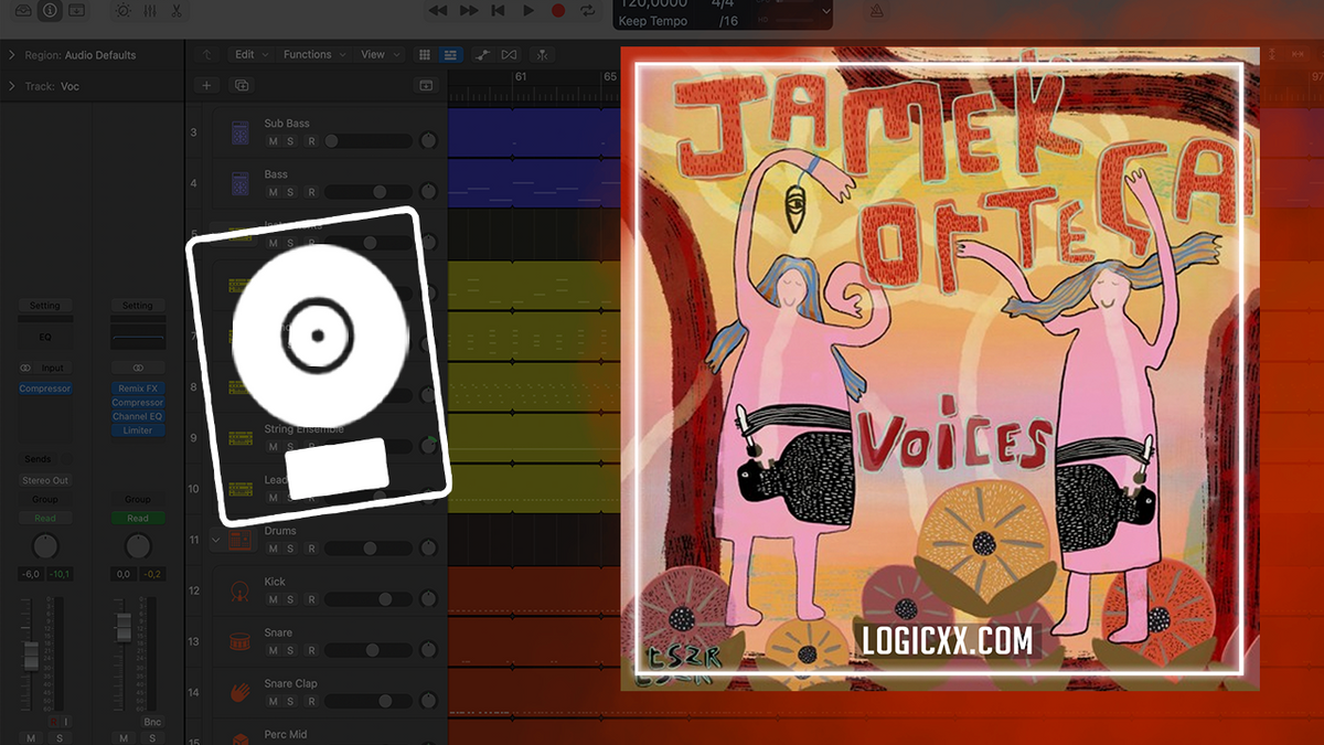 Logic Afro Jamek Ortega - Voices Logic Pro Remake (Afro House) β logicxx