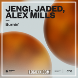 Jengi, JADED, Alex Mills - Burnin Logic Pro Remake (Dance Pop)