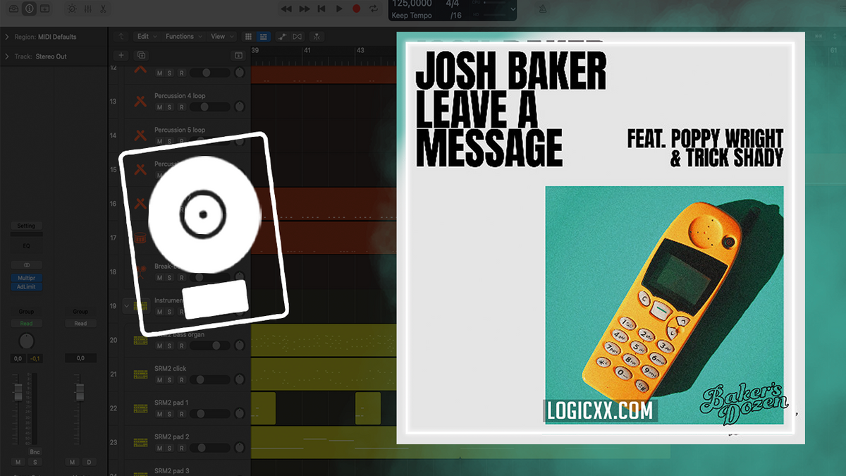 Josh Baker - Leave A Message (feat. Poppy Wright & Trick Shady) Logic ...