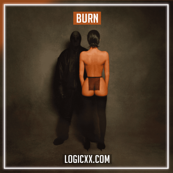 Kanye West & Ty Dolla $ign - Burn Logic Pro Remake (Hip-Hop)