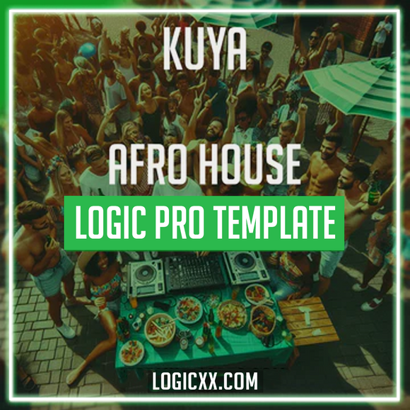 Kuya - Afro House Logic Pro Template (Rampa, &ME Style)