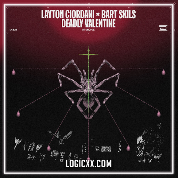Layton Giordani feat. Bart Skils - Deadly Valentine Logic Pro Remake (Techno)
