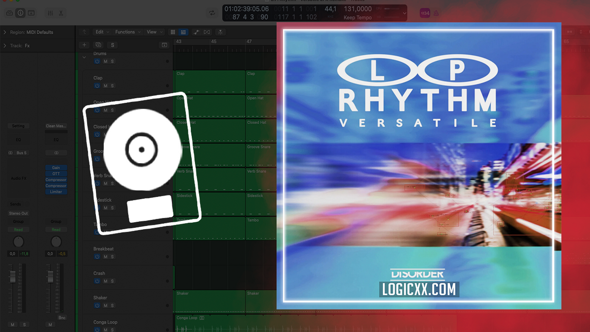 L P Rhythm Versatile Logic Pro Remake House Logicxx