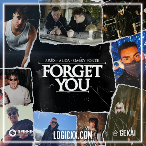 LUM!X, Alida - Forget You (with Gabry Ponte) Logic Pro Remake (Eurodance / Dance Pop)