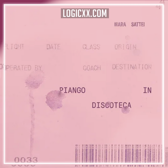 Mara Sattei - Piango In Discoteca Logic Pro Remake (Pop)