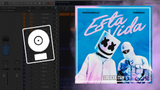 Marshmello, Farruko - Esta Vida Logic Pro Remake (Dance)