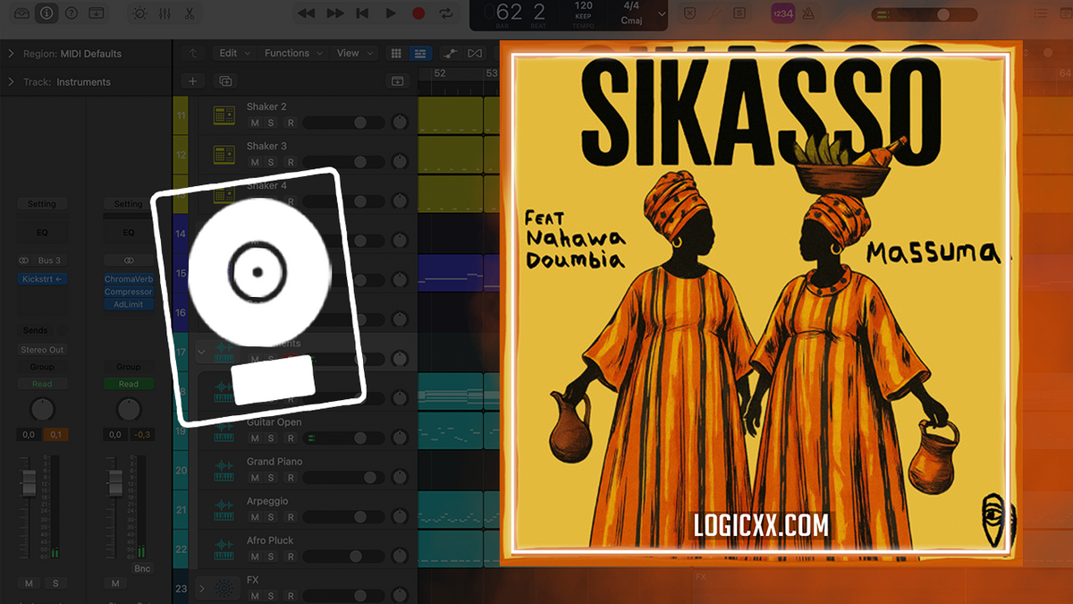 Massuma, Nahawa Doumbia - Sikasso Logic Pro Remake (Afro House) – logicxx