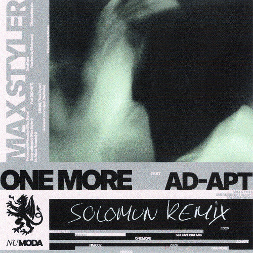 Max Styler - One More (Solomun Remix) Logic Pro Remake (Indie Dance)