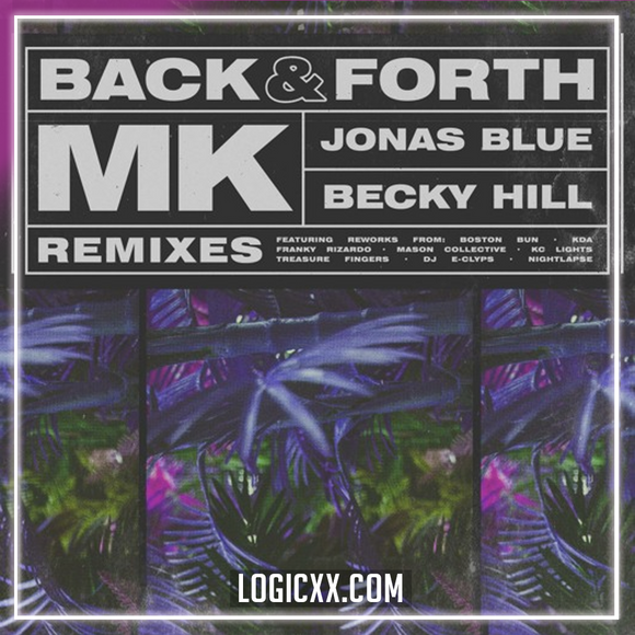MK & Becky Hill - Back & Forth (6am Remix) Logic Pro Remake (Deep House)