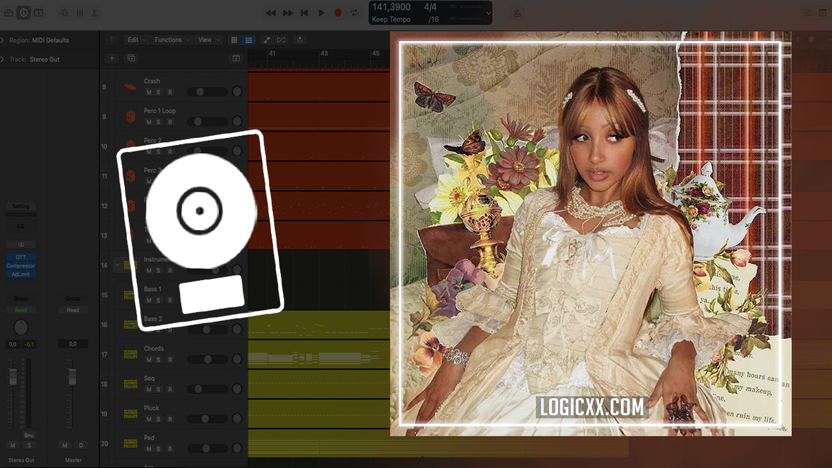 PinkPantheress - Tonight Logic Pro Remake (Pop) – logicxx