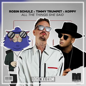 Robin Schulz x Timmy Trumpet x KOPPY - All The Things She Said Logic Pro Remake (Pop House)