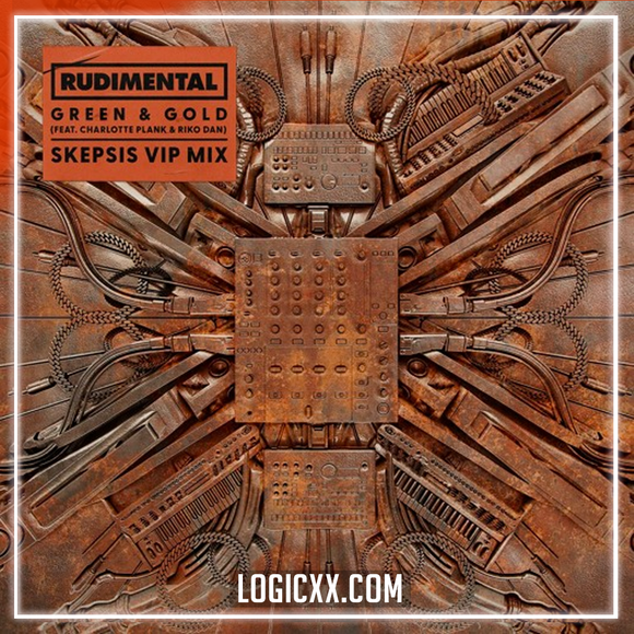 Rudimental x Skepsis - Green & Gold (ft. Charlotte Plank & Riko Dan) Logic Pro Remake (Drum & Bass)