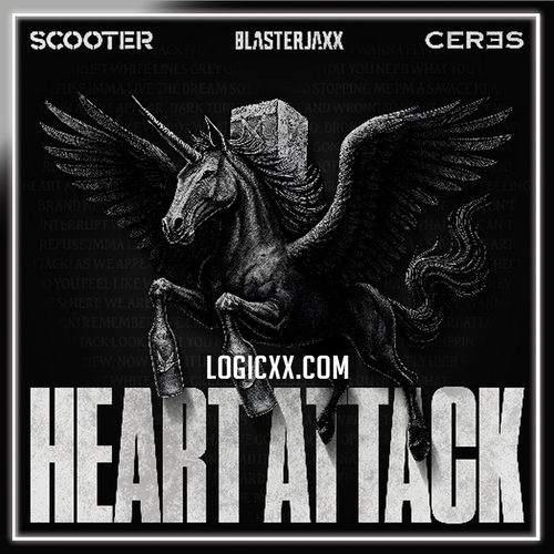 Scooter, Blasterjaxx, CERES - Heart Attack Logic Pro Remake (Dance Pop)