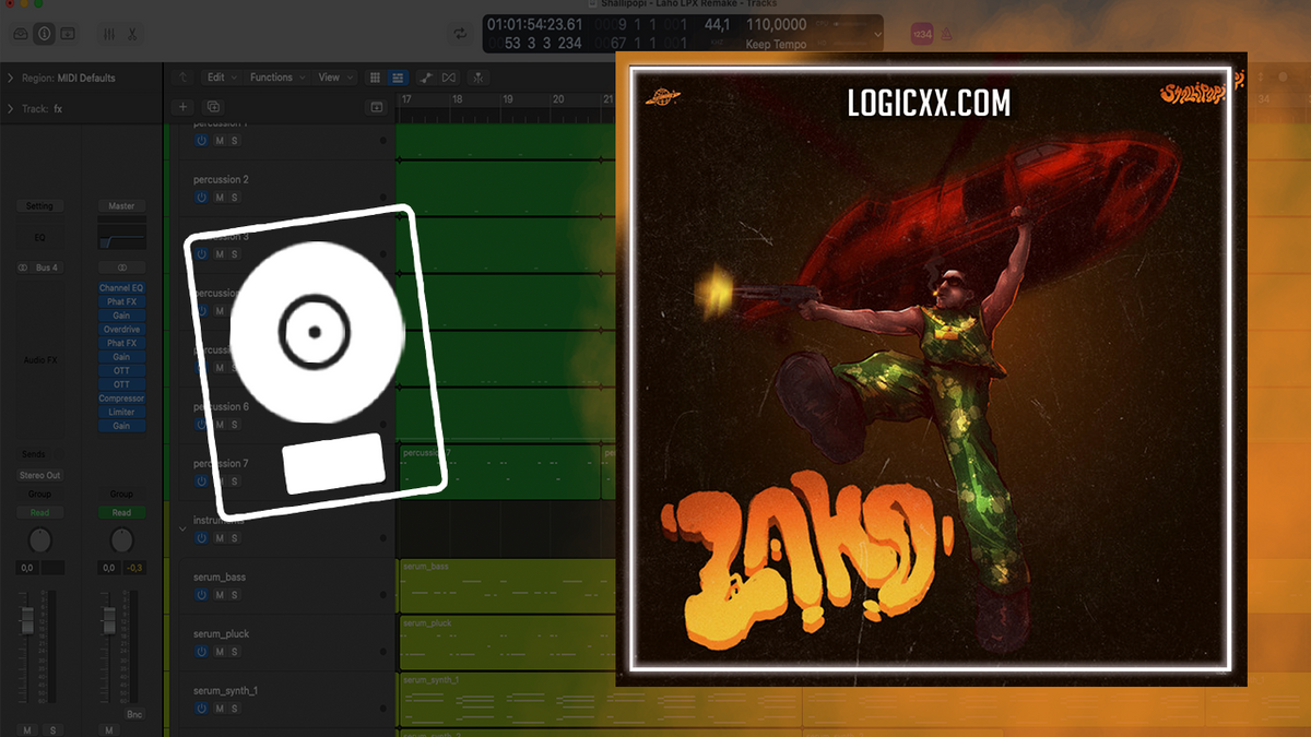Shallipopi - Laho Logic Pro Remake (Afro House) – logicxx