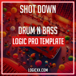 Shot Down - Drum & Bass Logic Pro Template (Down Chase & Status Style)
