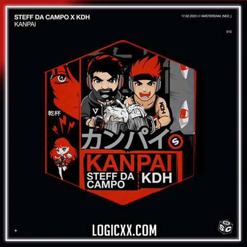 Steff da Campo & KDH - Kanpai  Logic Pro Remake (Bass House)