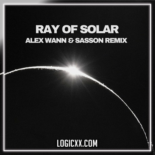 Swedish House Mafia - Ray Of Solar (Alex Wann & Sasson Remix) Logic Pro Remake (Afro House)