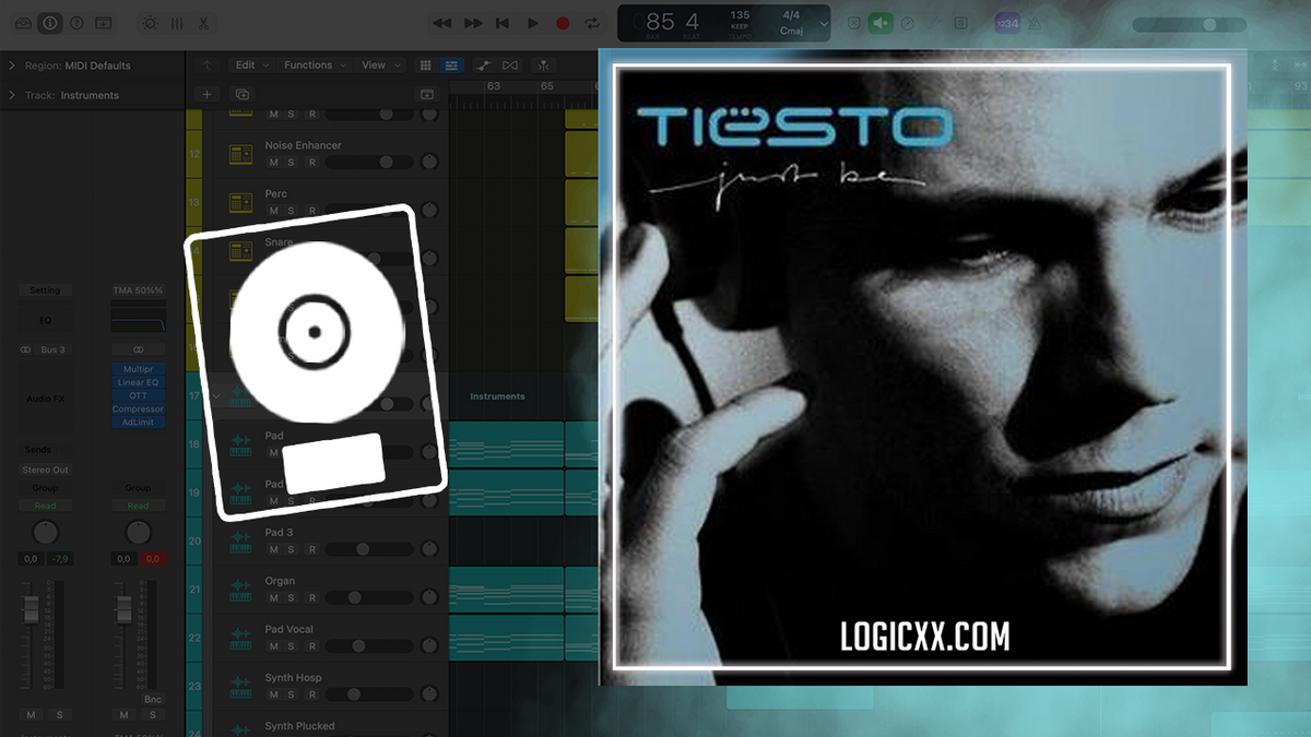 Tiësto Just Be Logic Pro Remake Trance Logicxx
