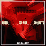 Tiesto, Odd Mob, Goodboys - Wont Be Possible Logic Pro Remake (Dance Pop)