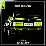 Tiga - Bugatti (CID Extended Remix) Logic Pro Remake (Tech House)
