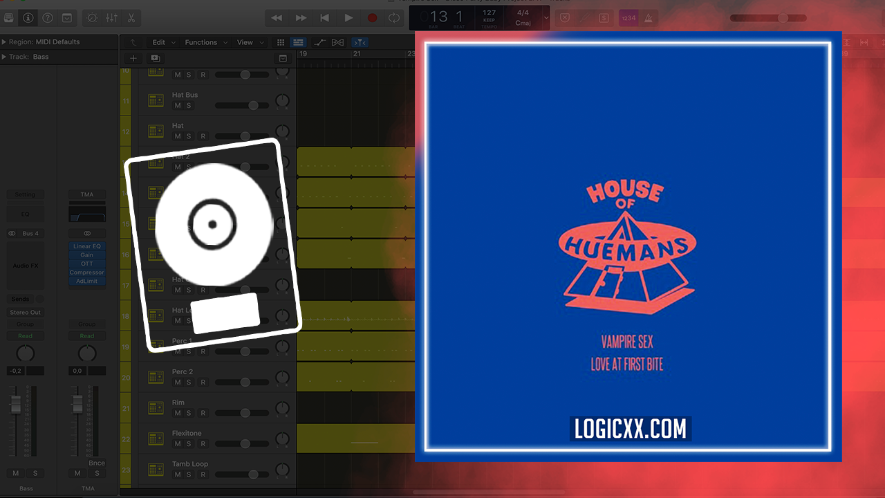 Vampire Sex - Disco Party Baby Logic Pro Remake (Tech House) – logicxx
