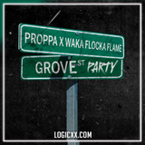 Waka Flocka Flame, Proppa - Groove St. Party Logic Pro Remake (Bass House)