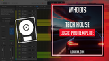 Whodis - Tech House Logic Pro Template (MK, Dom Dolla Style)