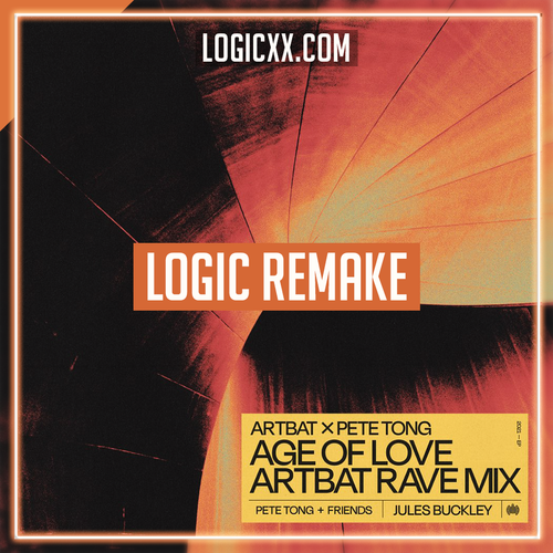 ARTBAT x Pete Tong - Age Of Love (ARTBAT Rave Mix) Logic Pro Remake (Melodic House)
