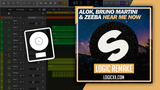 Alok, Bruno Martini feat. Zeeba - Hear Me Now Logic Pro Remake (Dance)