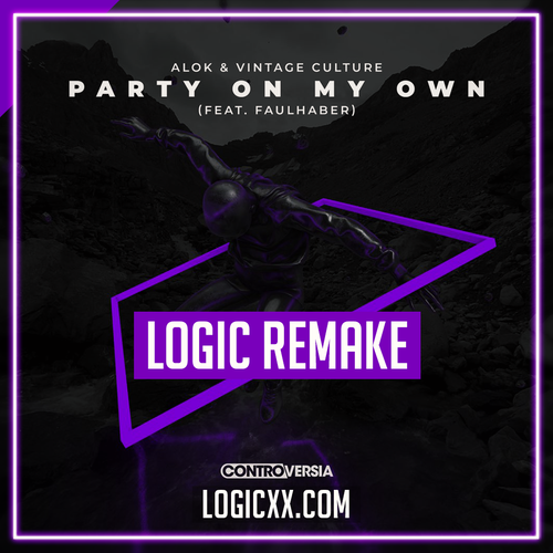 Alok & Vintage Culture ft FAULHABER - Party On My Own Logic Pro Template (Dance)